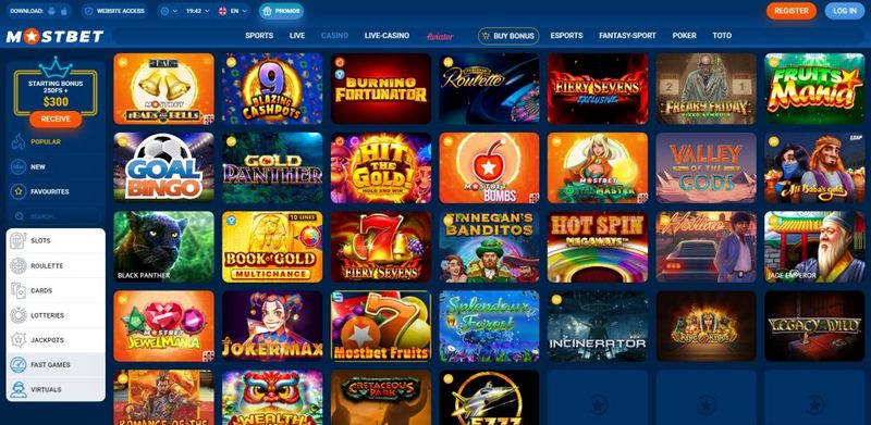 Avaliação do Site de Cassino MostBet Avaliação do Site de Cassino MostBet